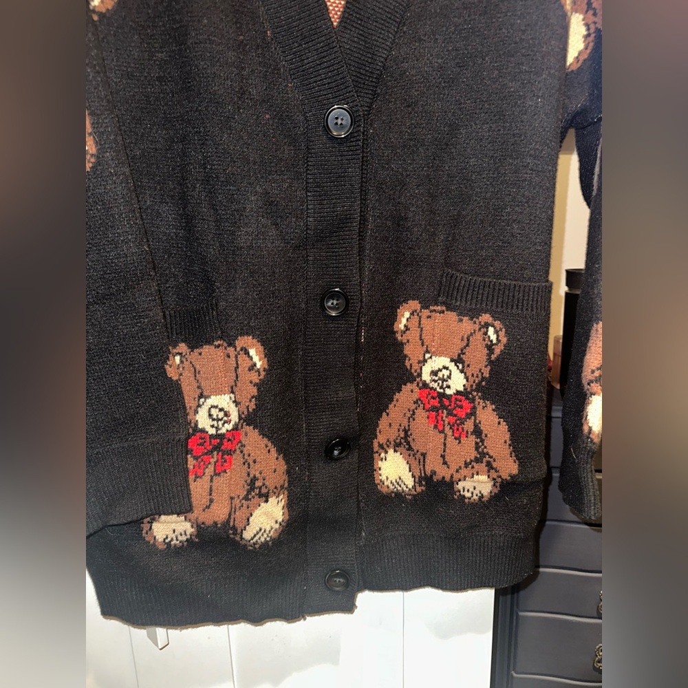 NWOT Jade By Jane Oversized Teddy Bear Cardigan - Picture 12 of 13